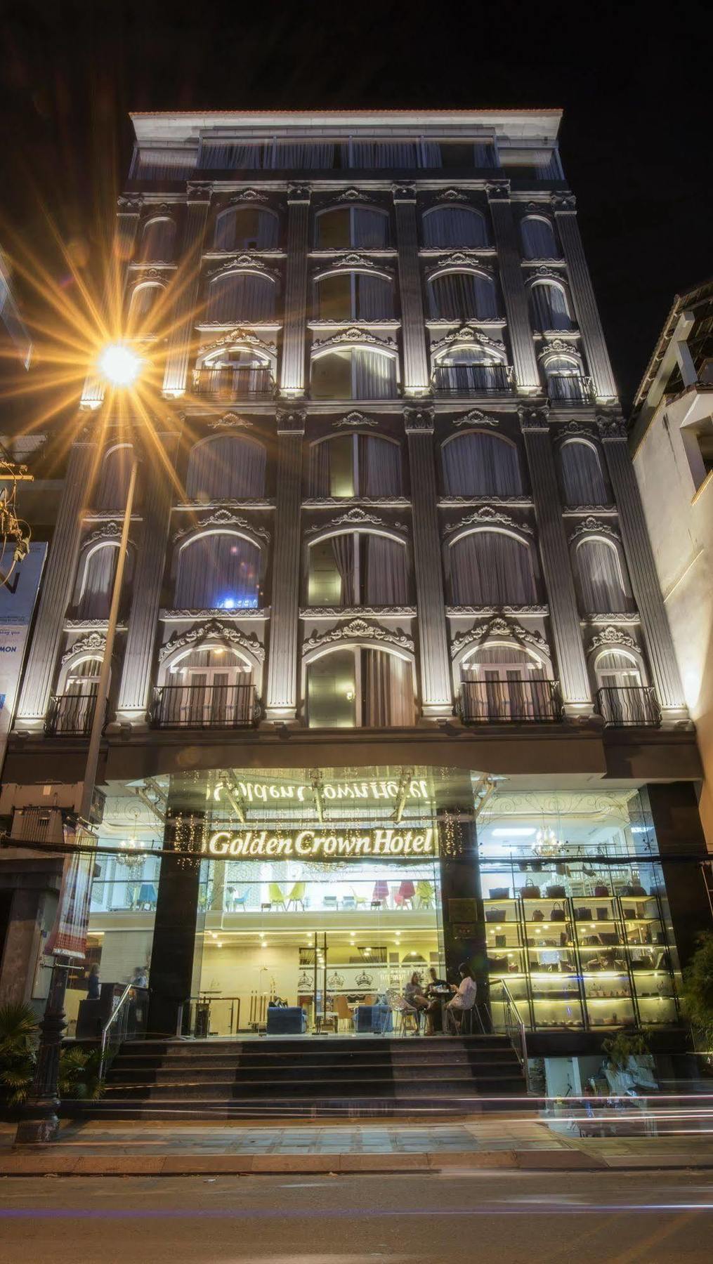 Golden Crown Hotel Cidade de Ho Chi Minh Exterior foto